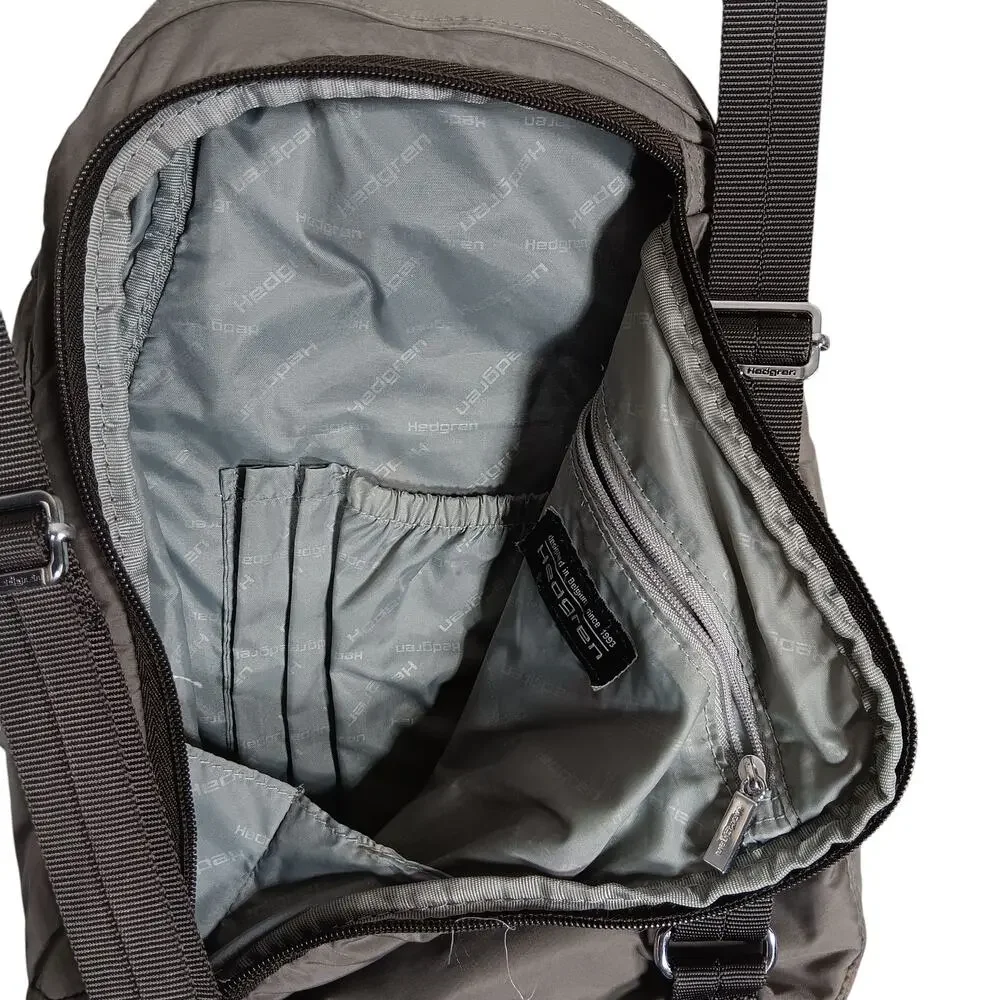 Hedgren Small Women's Gray Nylon Backpack